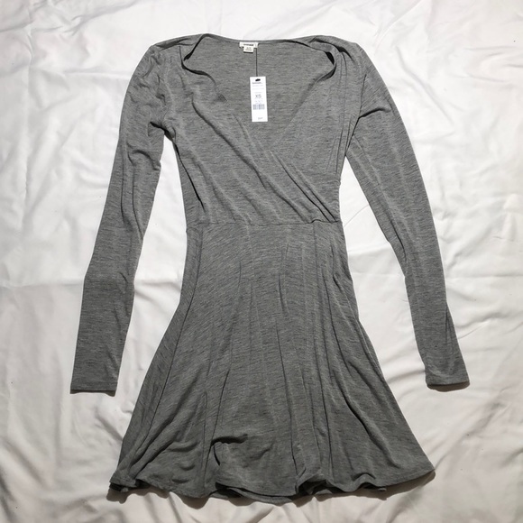 Garage Dresses & Skirts - Garage Grey Wrap Dress